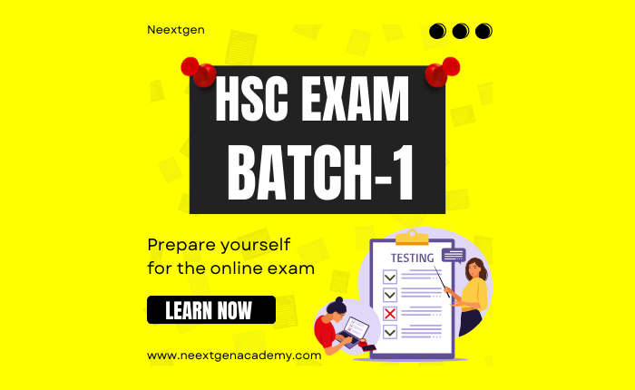 HSC 1st Year একাডেমিক প্রোগ্রাম (Extreame Batch)